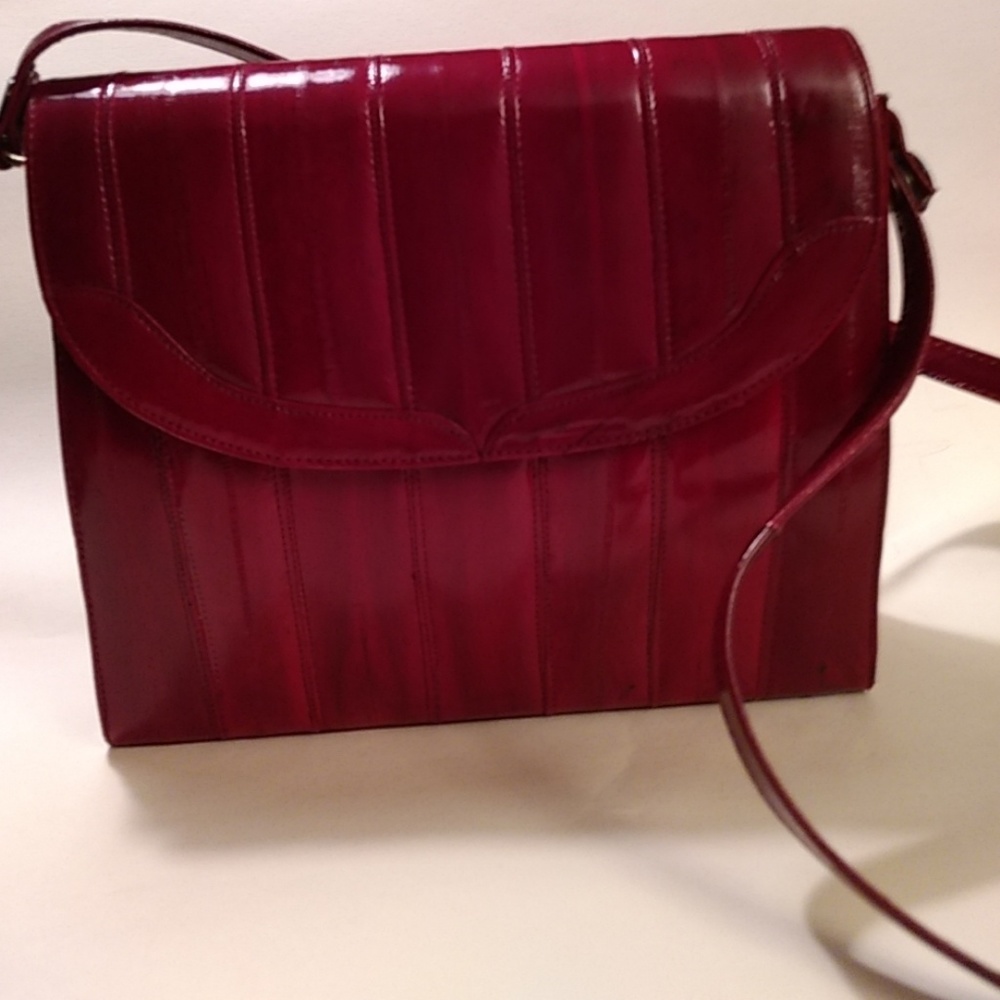 Women's Eelskin Shoulder Bag